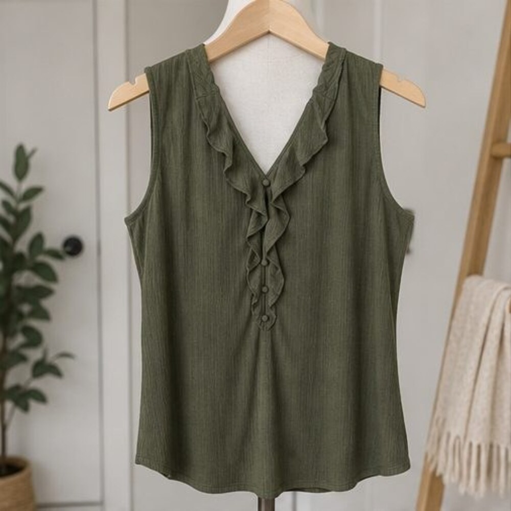 Olive Cami Blouse